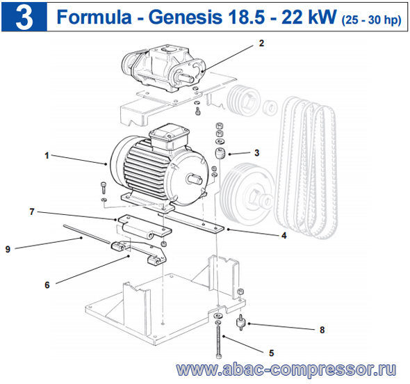 ��������� ������������� � ������������ Abac ����� Genesis 18,5 - 22 ��������, ������ ������� 2004 ����: 8830VT1, 8840VT1, 8835VT1, 8845VT1, 8807000, 9056551, 9618373, 9056912, 9011027, 9623497, 9512065, 9038219, 9011028