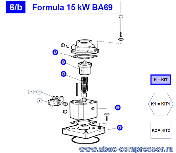 ��������� ������ ������� ������������ ����� Abac Genesis (Formula) 15 ���, c ������ BA69, ������ ������� ����� 2008 ����: 2236110025, 2901320203, 2901320199, 2901320200
