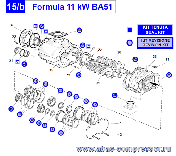 �������� ���� BA51 ������������ Abac ����� Genesis (Formula) 5.5 - 7.5 - 11 - 15 ��������, ������ � ���������� �������� �������� ���������: 4116093024, 2901320041, 2901320000, 2236106083, 2236100573, 2236106079, 2236106077, 2236100777, 2236106078, 2236100773, 2236106099, 2236106081, 2236100622, 2236106080, 2236106082, 2236106076, 2236100573